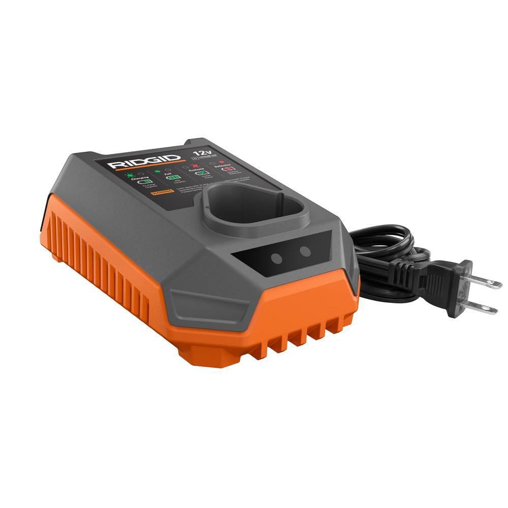 NWT RIDGID 12-Volt Lithium-Ion Battery Charger